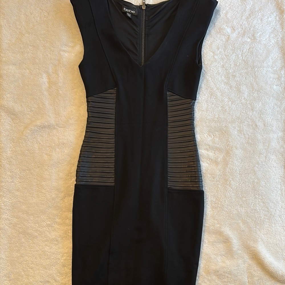 Bebe Black Bodycon Dress